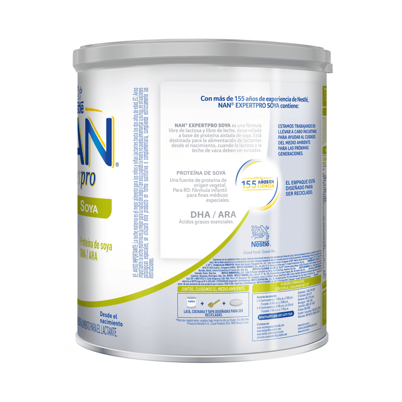 NAN Expert Pro Soya De 800gr - Farmacias Arrocha