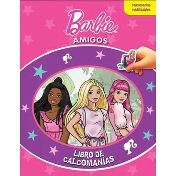CALCOMANIAS MATTEL BARBIE
