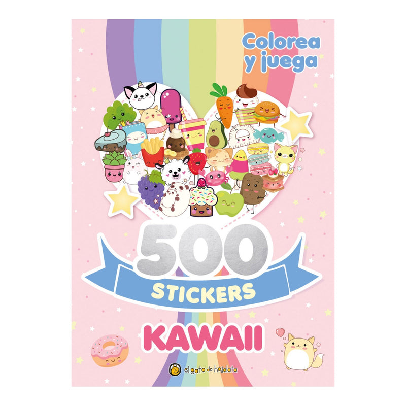 Colorea y Juega: Kawaii
500 Stickers