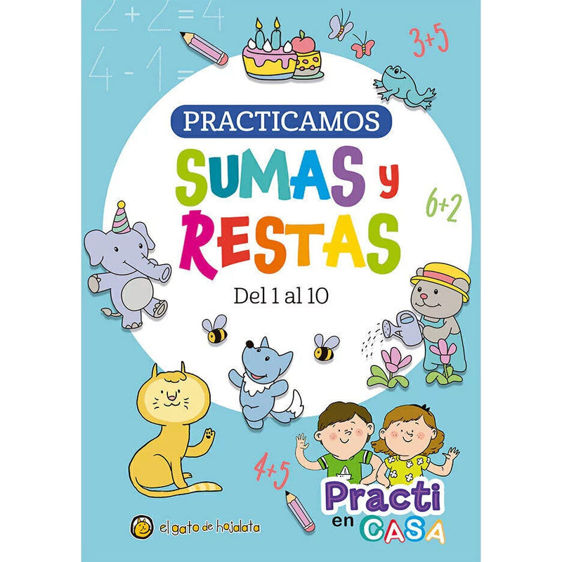 PRACTICAMOS SUMAS Y RESTAS Del 1 al 10