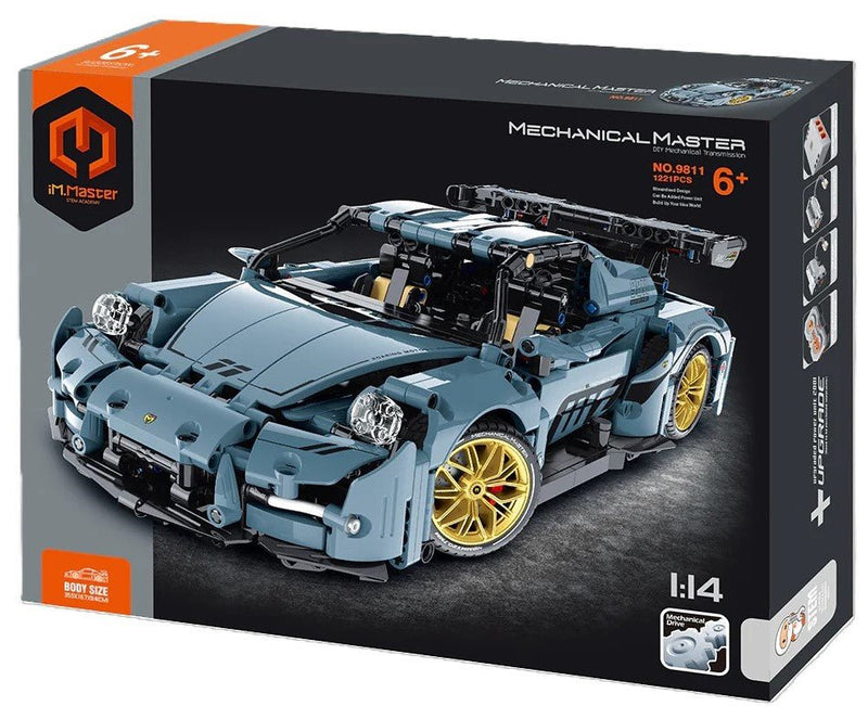 Súper Auto Azul - 1221 Piezas - Farmacias Arrocha