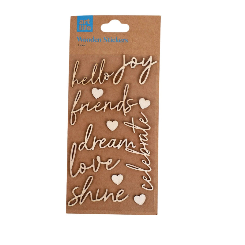 Stickers De Madera - Art Life - Farmacias Arrocha