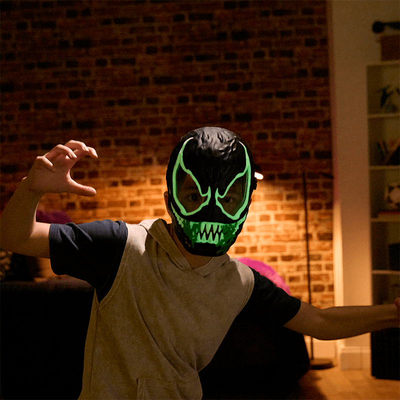 Máscara de Venom Fluorescente - Farmacias Arrocha