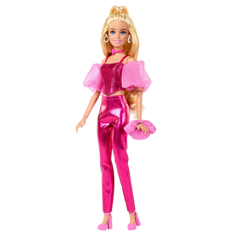 Barbie Estilo de Lujo: Vestido Metálico Rosa - Farmacias Arrocha