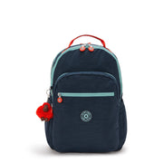 Mochila Cosmo Blue Kipling Seoul Lap Bts Backpacks - Farmacias Arrocha