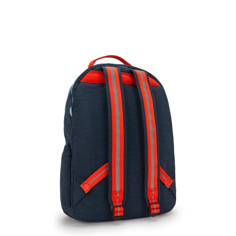Mochila Cosmo Blue Kipling Seoul Lap Bts Backpacks - Farmacias Arrocha