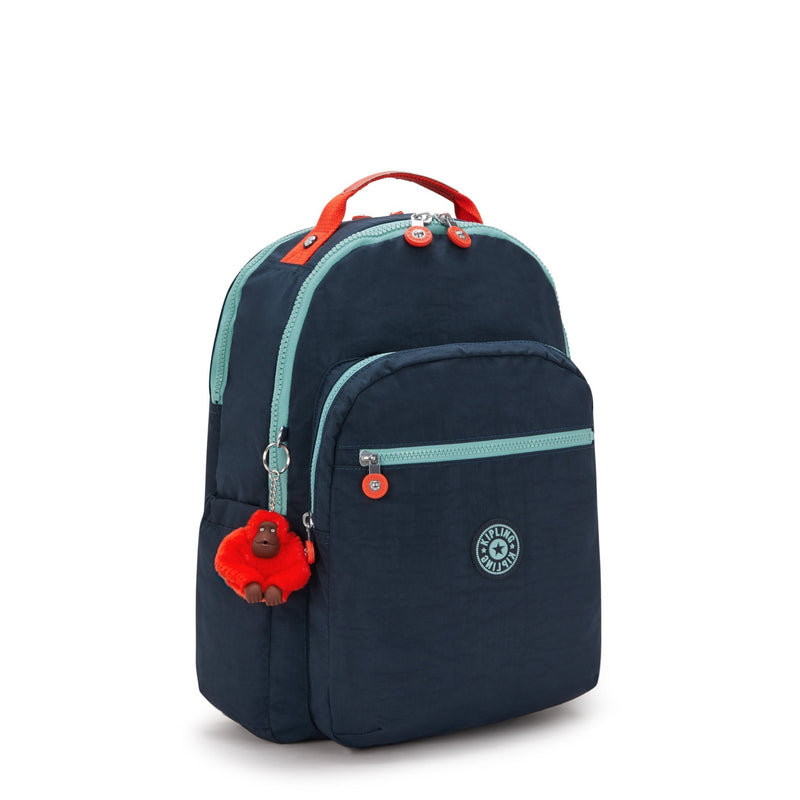 Mochila Cosmo Blue Kipling Seoul Lap Bts Backpacks - Farmacias Arrocha
