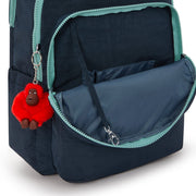 Mochila Cosmo Blue Kipling Seoul Lap Bts Backpacks - Farmacias Arrocha