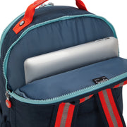 Mochila Cosmo Blue Kipling Seoul Lap Bts Backpacks - Farmacias Arrocha