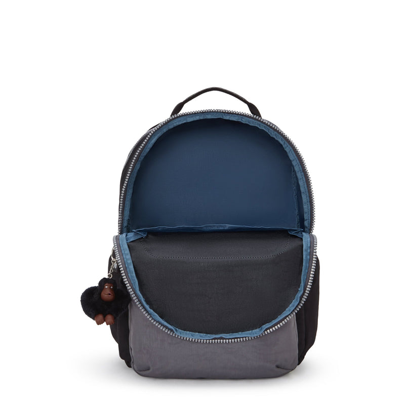 Mochila Space Black Block Kipling Seoul Lap Backpacks - Farmacias Arrocha