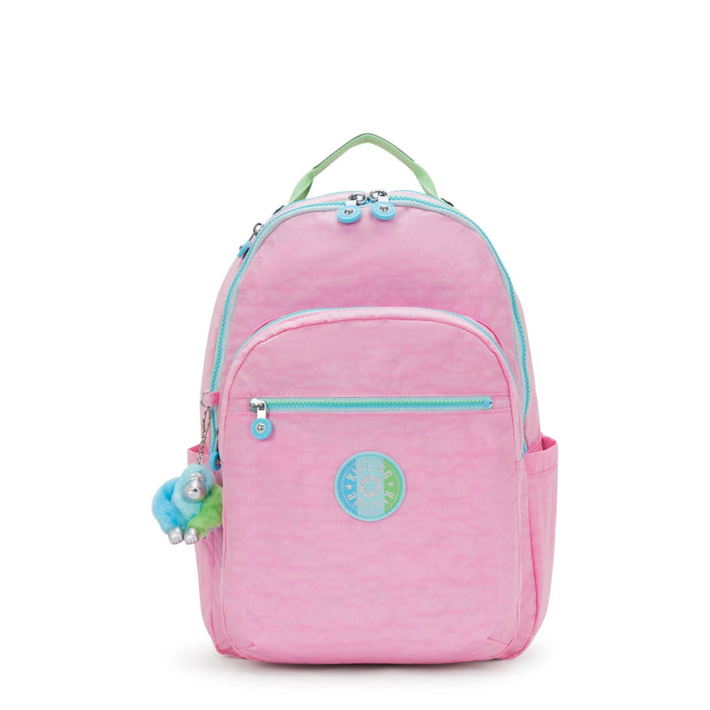 Mochila Pink Kipling Seoul Backpacks - Farmacias Arrocha