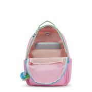 Mochila Pink Kipling Seoul Backpacks - Farmacias Arrocha