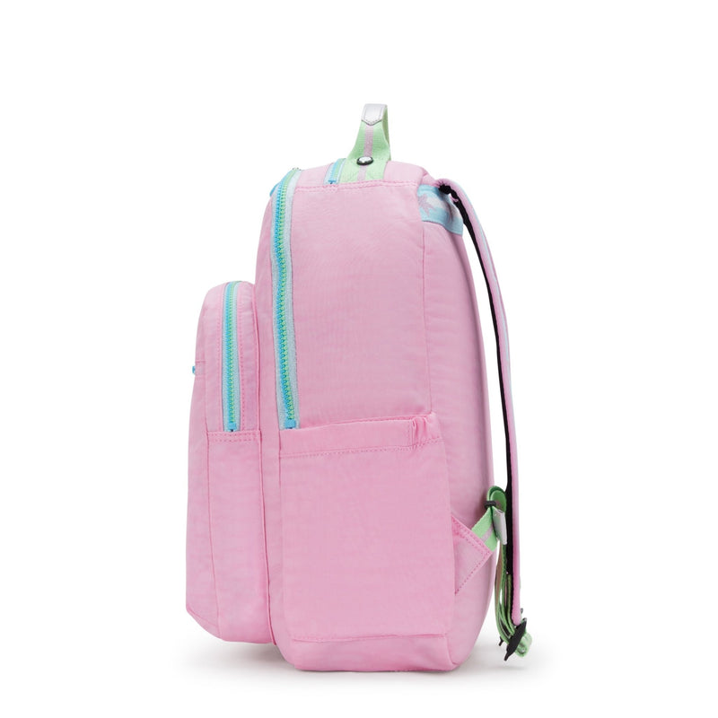 Mochila Pink Kipling Seoul Backpacks - Farmacias Arrocha