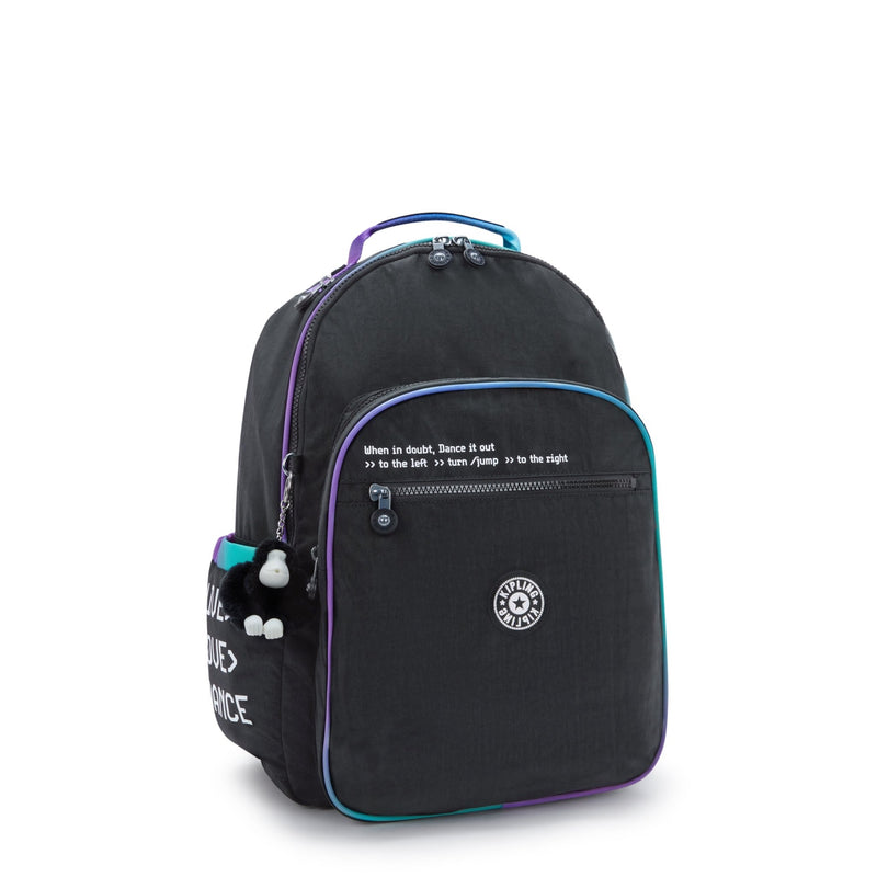 Mochila Black Kipling Seoul Backpacks - Farmacias Arrocha
