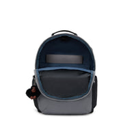 Mochila Space Black Block Kipling Seoul Backpacks - Farmacias Arrocha
