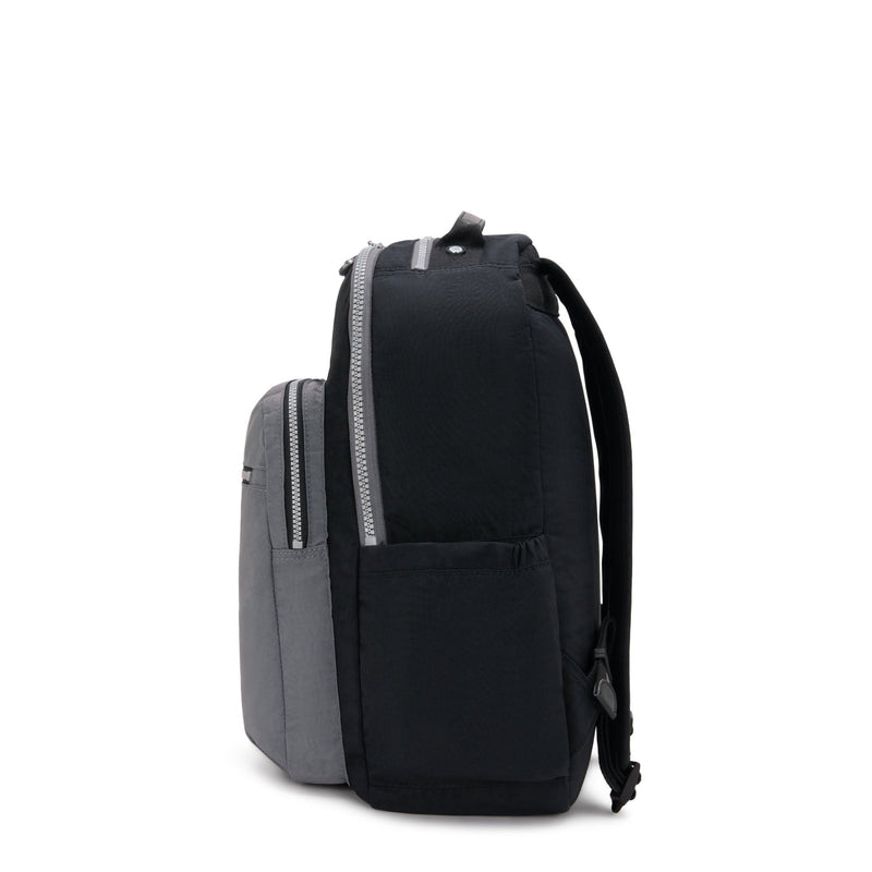 Mochila Space Black Block Kipling Seoul Backpacks - Farmacias Arrocha