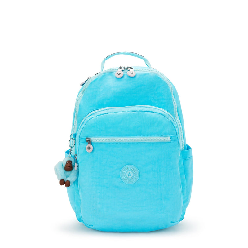 Mochila Sea Blue Kipling Seoul Backpacks - Farmacias Arrocha
