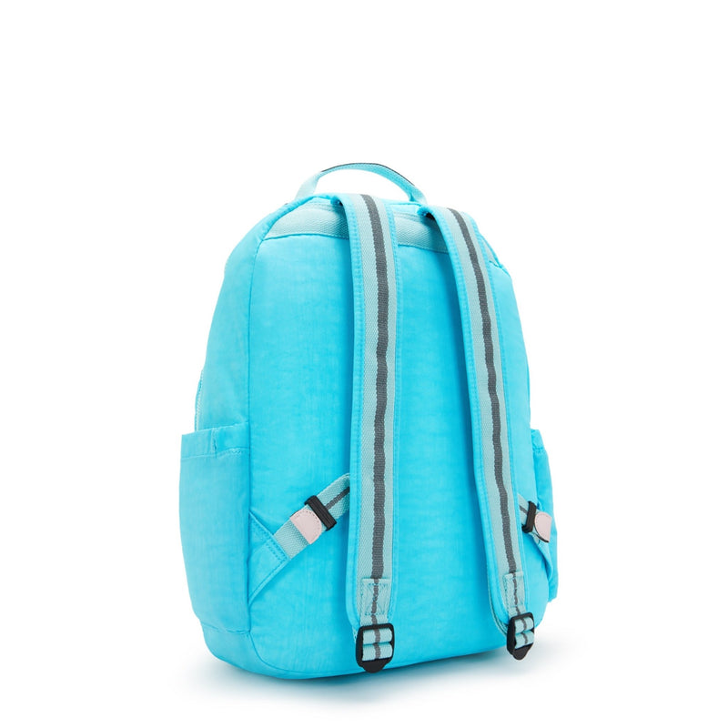 Mochila Sea Blue Kipling Seoul Backpacks - Farmacias Arrocha