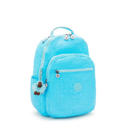 Mochila Sea Blue Kipling Seoul Backpacks - Farmacias Arrocha