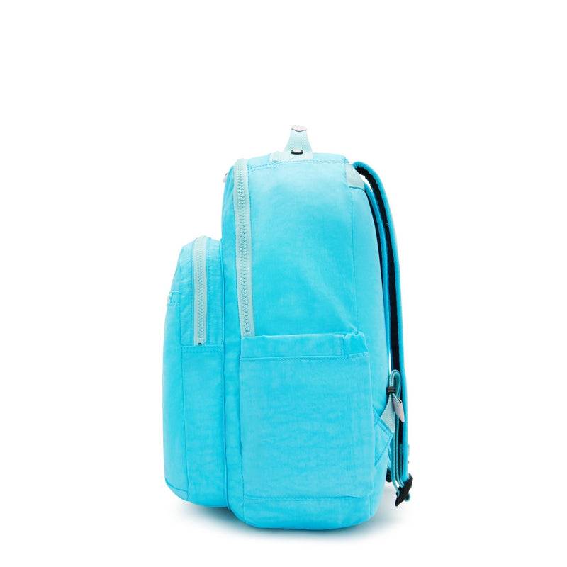 Mochila Sea Blue Kipling Seoul Backpacks - Farmacias Arrocha