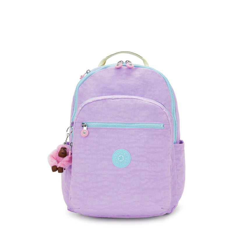 Mochila Lila Kipling Seoul Backpacks - Farmacias Arrocha