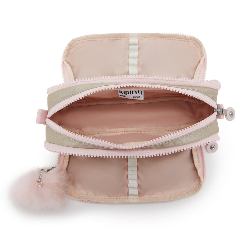 Cartuchera Gold Shimmer Kipling Gitroy Pouches/Cases - Farmacias Arrocha