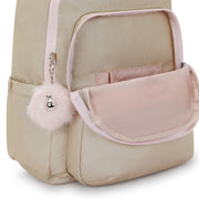 Mochila Gold Shimmer Kipling Seoul Bts P Ac Backpacks - Farmacias Arrocha