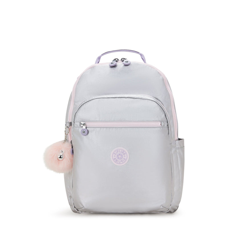 Mochila Metalic Rose Kipling Seoul Backpacks Ss25tr - Farmacias Arrocha