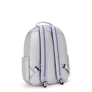 Mochila Metalic Rose Kipling Seoul Backpacks Ss25tr - Farmacias Arrocha