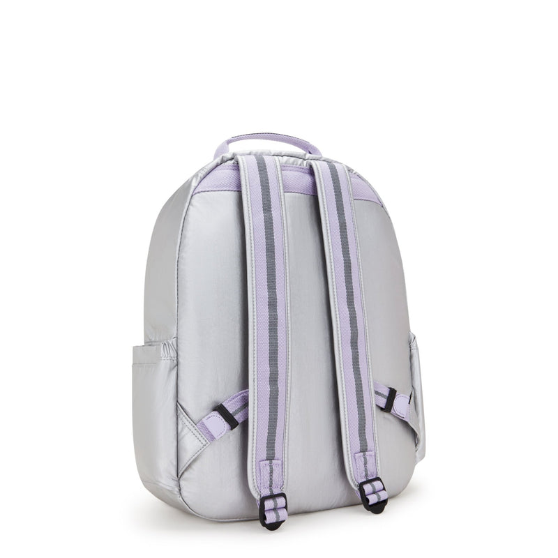 Mochila Metalic Rose Kipling Seoul Backpacks Ss25tr - Farmacias Arrocha