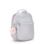 Mochila Metalic Rose Kipling Seoul Backpacks Ss25tr - Farmacias Arrocha