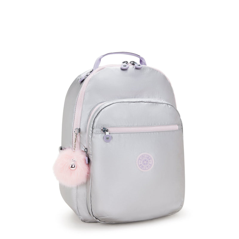 Mochila Metalic Rose Kipling Seoul Backpacks Ss25tr - Farmacias Arrocha