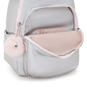 Mochila Metalic Rose Kipling Seoul Backpacks Ss25tr - Farmacias Arrocha