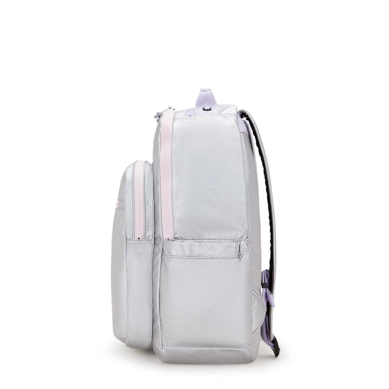 Mochila Metalic Rose Kipling Seoul Backpacks Ss25tr - Farmacias Arrocha
