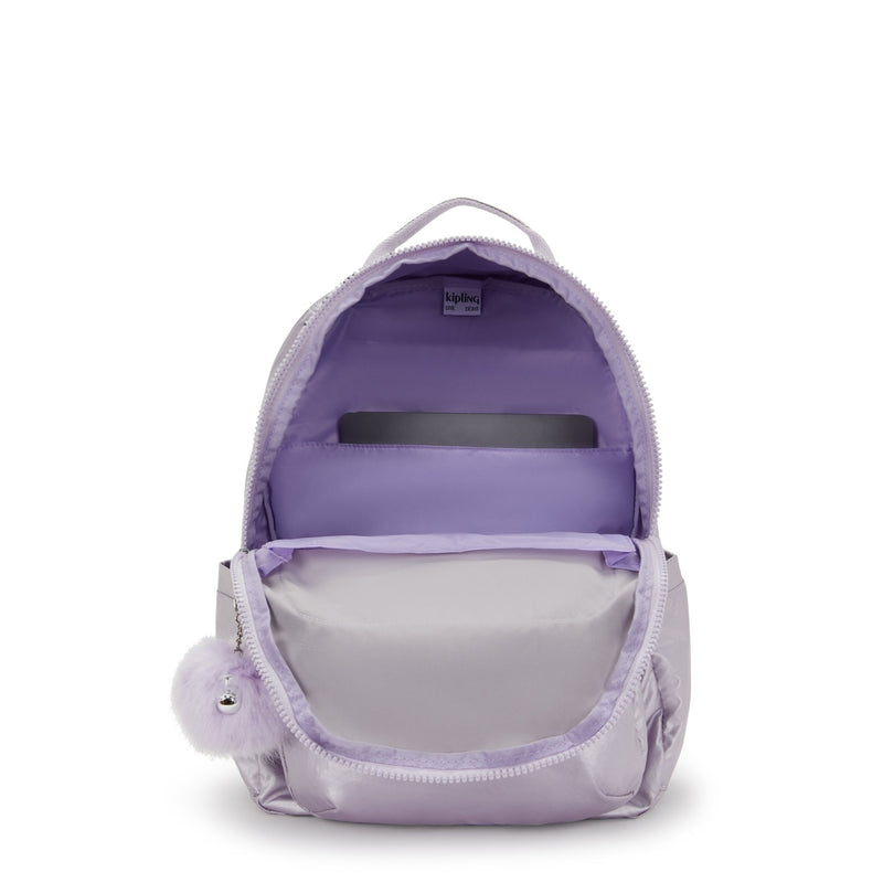 Mochila Lilac Moon Metallic Kipling Seoul Bts P Ac Backpacks - Farmacias Arrocha