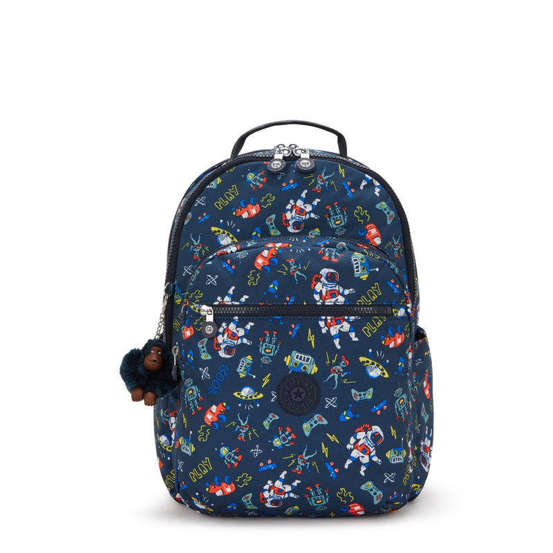 Mochila Galaxia Kipling Seoul College Extra Bts Prt Back - Farmacias Arrocha