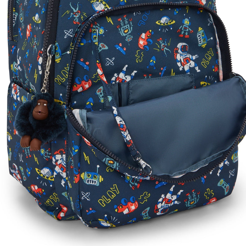 Mochila Galaxia Kipling Seoul College Extra Bts Prt Back - Farmacias Arrocha