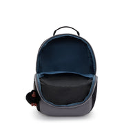 Mochila Space Black Block Kipling Seoul College Extra Backpacks - Farmacias Arrocha