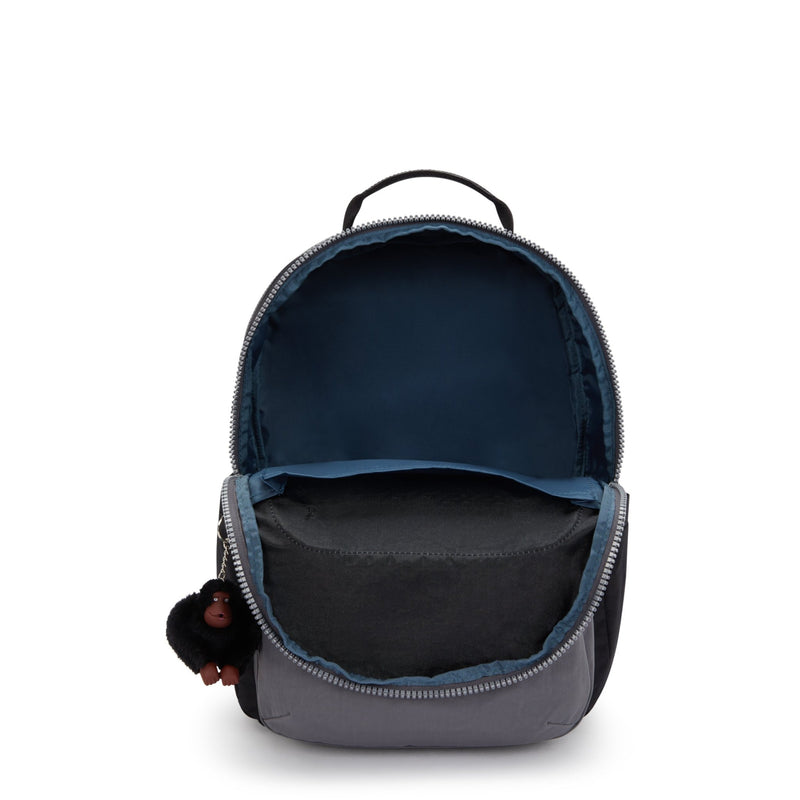 Mochila Space Black Block Kipling Seoul College Extra Backpacks - Farmacias Arrocha