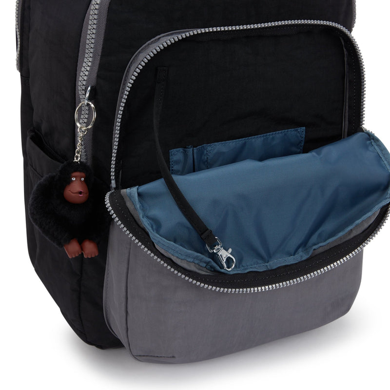 Mochila Space Black Block Kipling Seoul College Extra Backpacks - Farmacias Arrocha