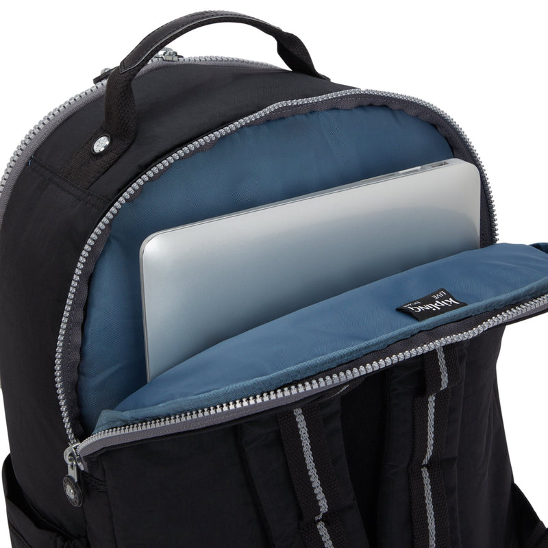 Mochila Space Black Block Kipling Seoul College Extra Backpacks - Farmacias Arrocha
