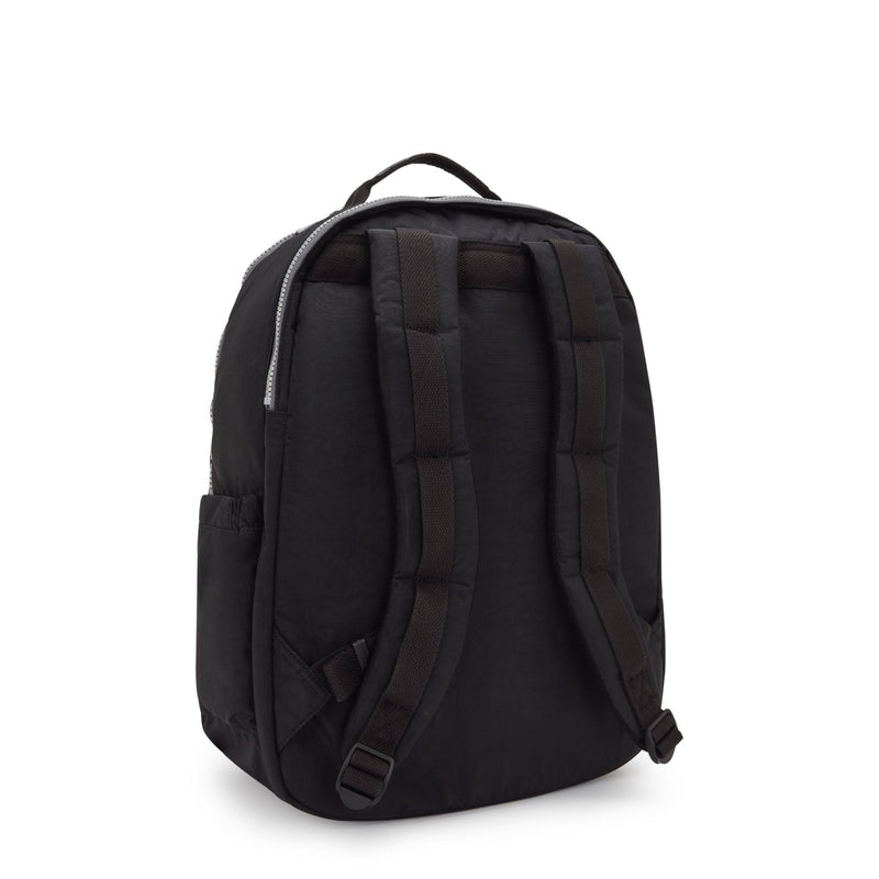 Mochila Space Black Block Kipling Seoul Xl Backpacks - Farmacias Arrocha
