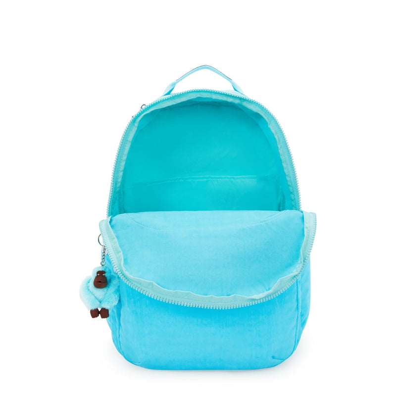 Mochila Sea Blue Kipling Seoul Xl Backpacks - Farmacias Arrocha