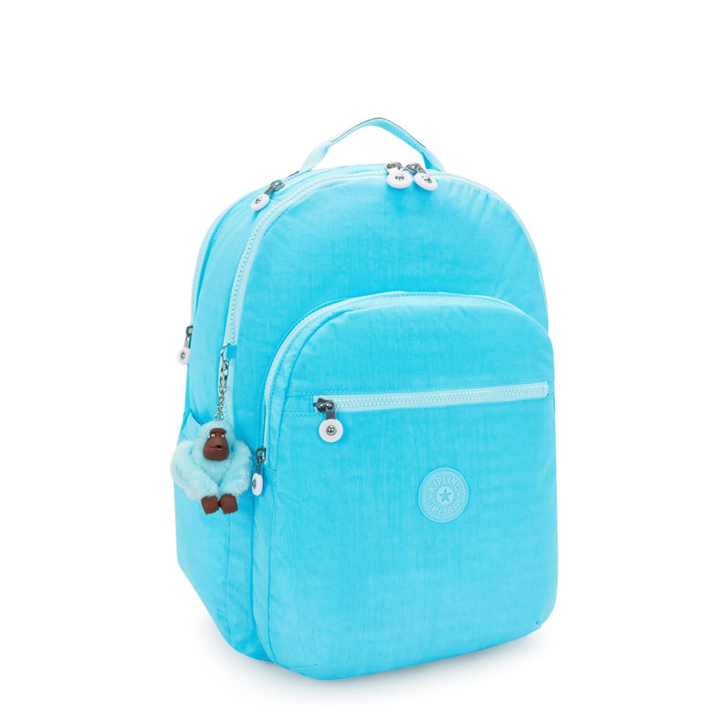 Mochila Sea Blue Kipling Seoul Xl Backpacks - Farmacias Arrocha