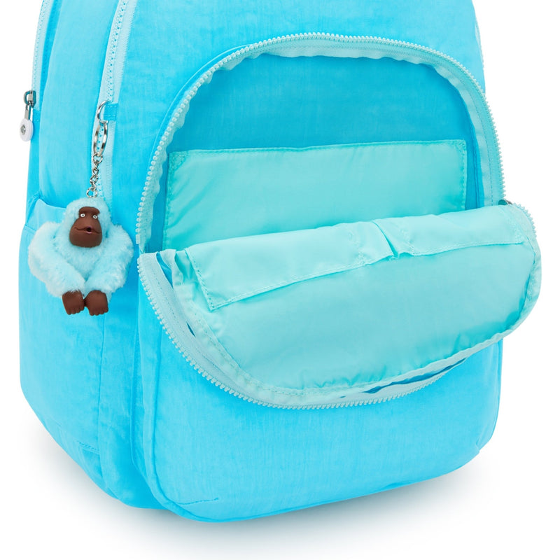 Mochila Sea Blue Kipling Seoul Xl Backpacks - Farmacias Arrocha