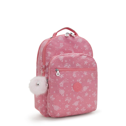 Mochila Rosa Kipling Seoul Lap Backpacks - Farmacias Arrocha