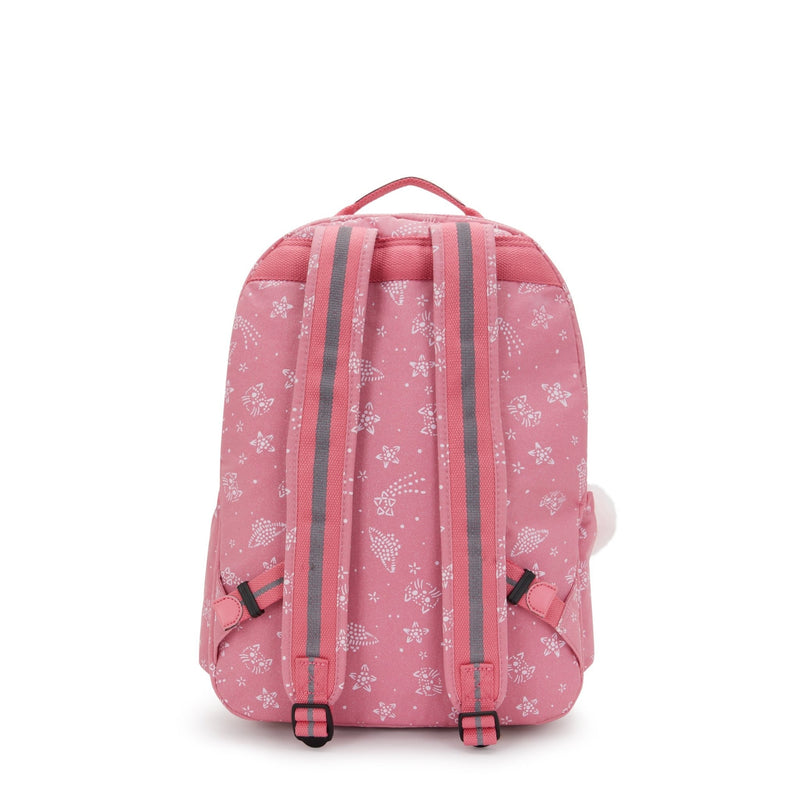 Mochila Rosa Kipling Seoul Lap Backpacks - Farmacias Arrocha