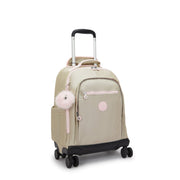 Mochila De Ruedas Gold Shimmer Kipling New Zea Backpacks - Farmacias Arrocha