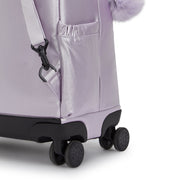 Mochila De Ruedas Lilac Moon Metallic Kipling New Zea Backpacks - Farmacias Arrocha