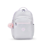 Mochila Metalic Rose Kipling Seoul Xl Backpacks Ss25tr - Farmacias Arrocha